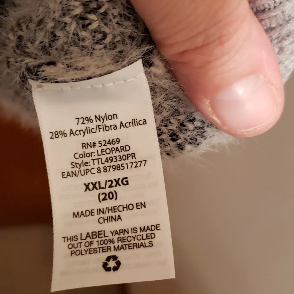 Animal print sweater - Picture 7 of 7